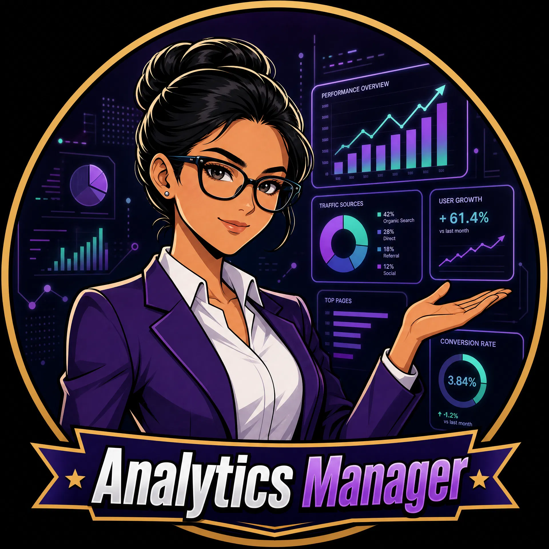 Anna, Analytics Manager