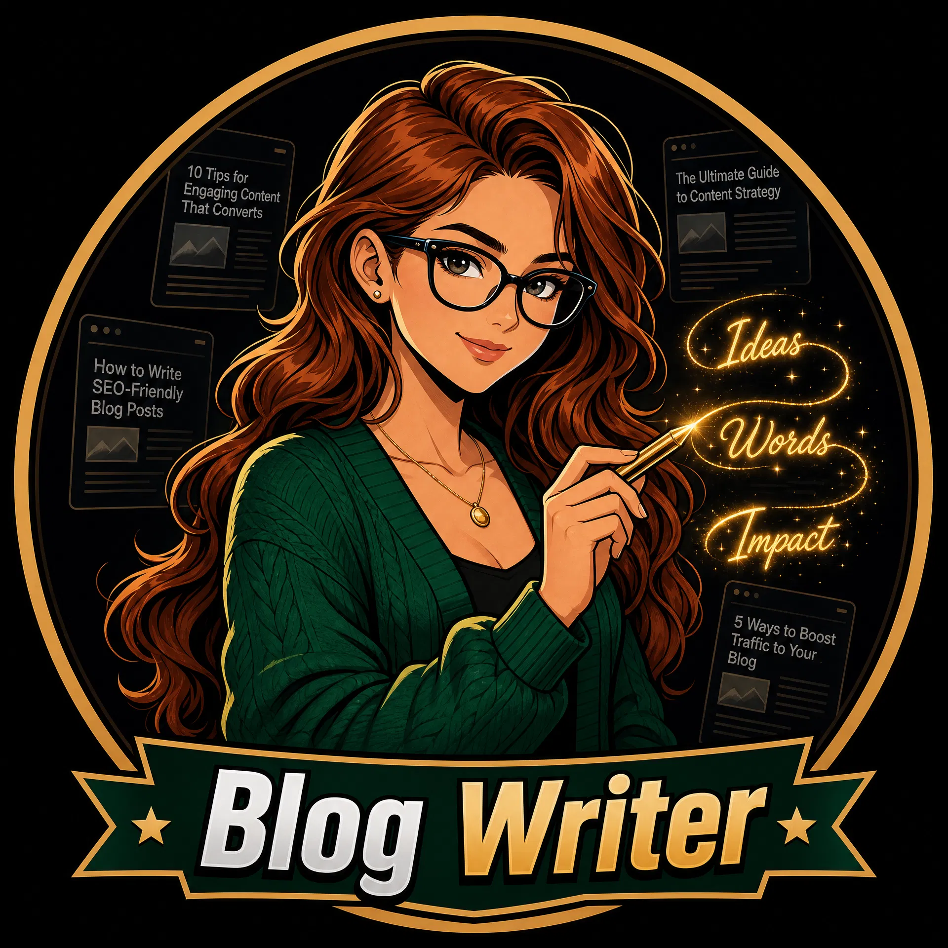 Portrait de Gabi, Blog Writer